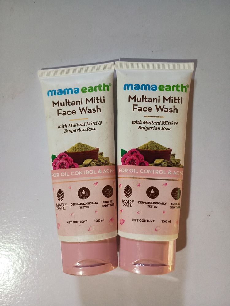 2 Pcs Mamaearth Face Wash