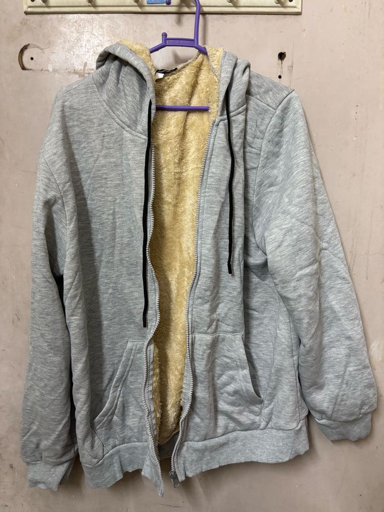 Grey Jacket Fleece