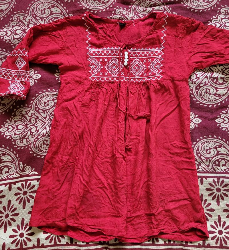 Short Kurti Top For Women