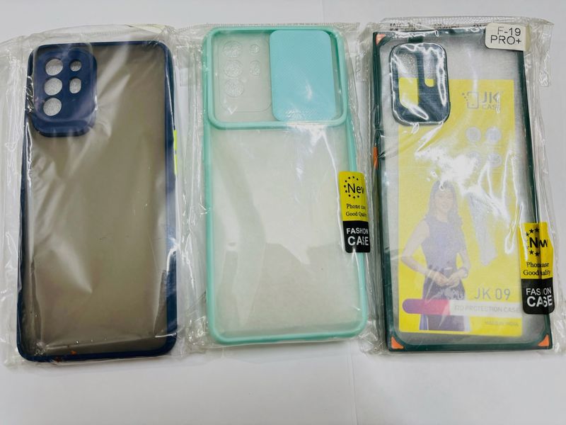 Pack Of 3 Oppo F19 Pro + Phone Covers