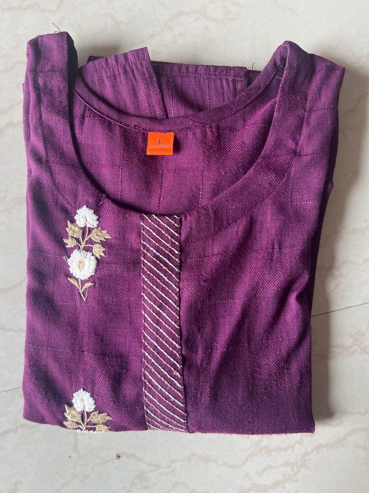 Purple Kurti