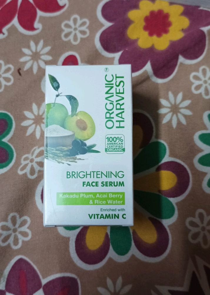 Organic Harvest Brightening Face Serum