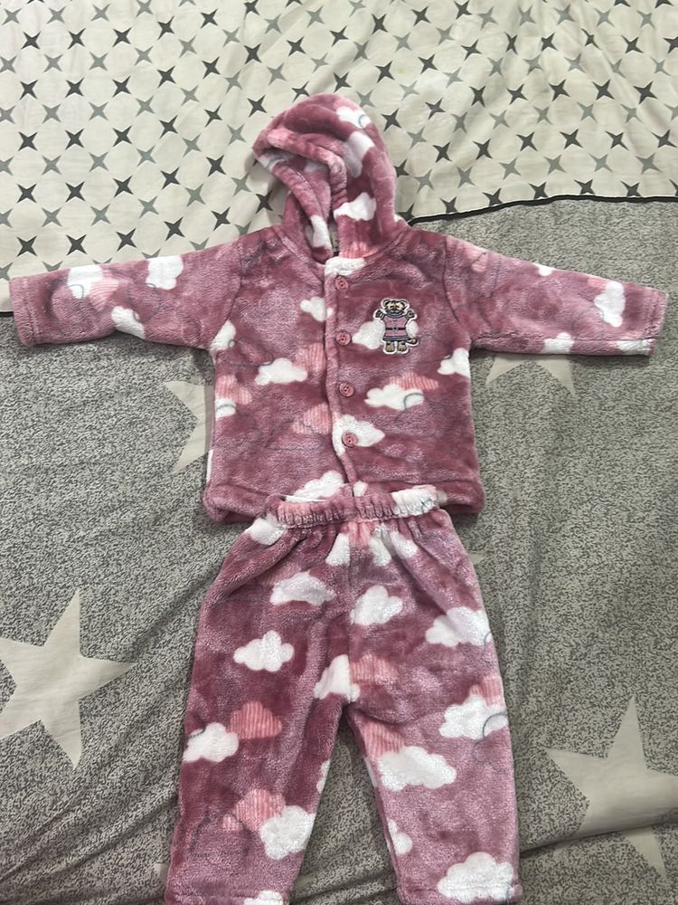 Unisex Woollen Suit For New Born Baby