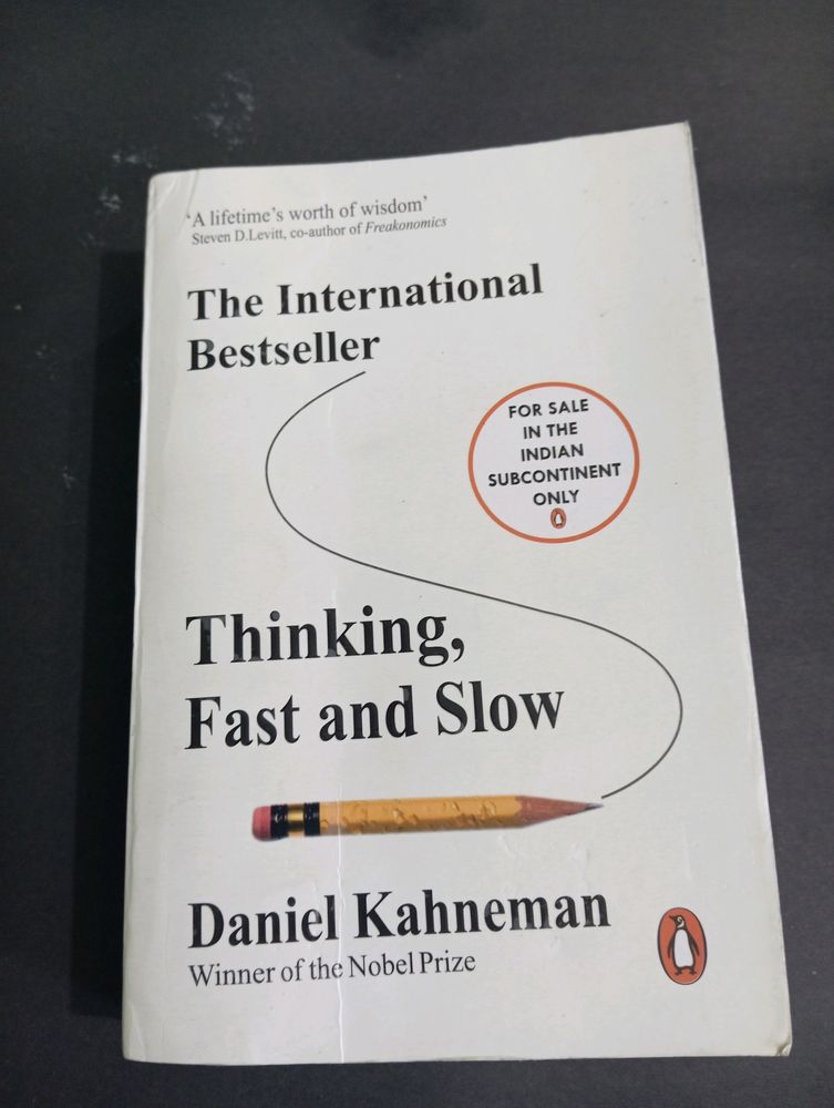 Thinking Fast And Slow By Daniel Kahneman