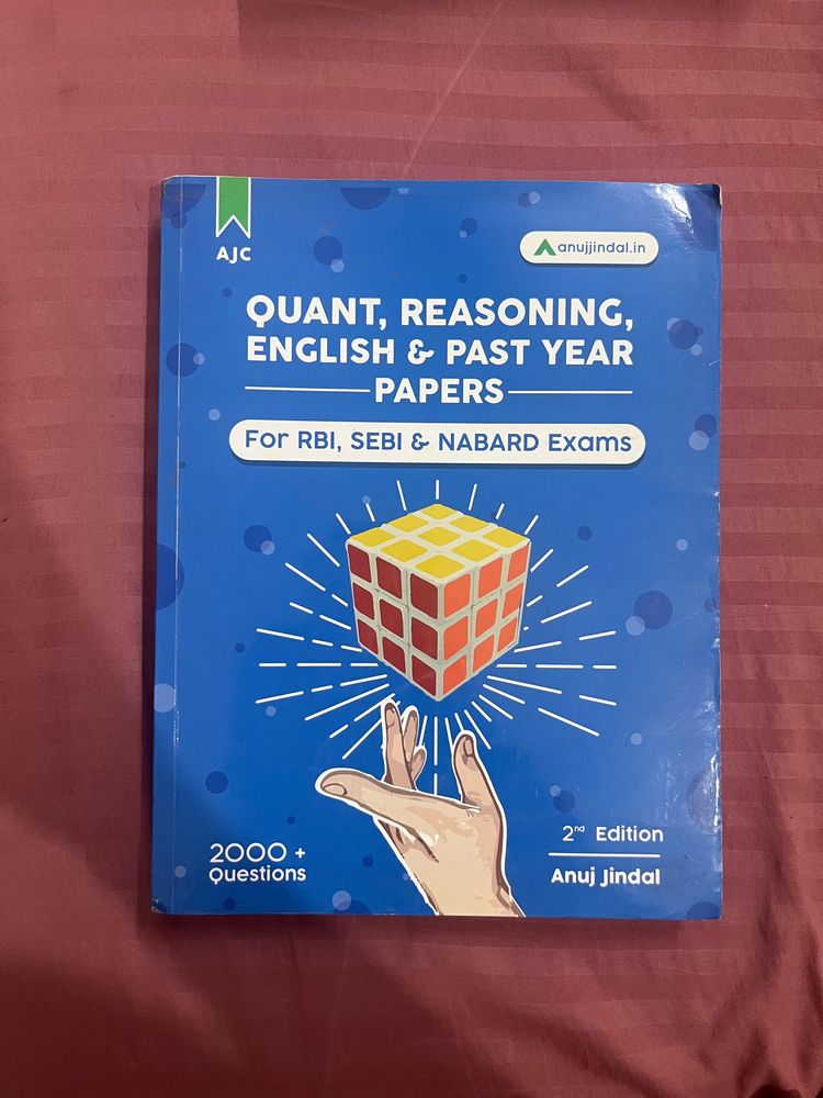 Quant, Reasoning And English By Anuj Jindal