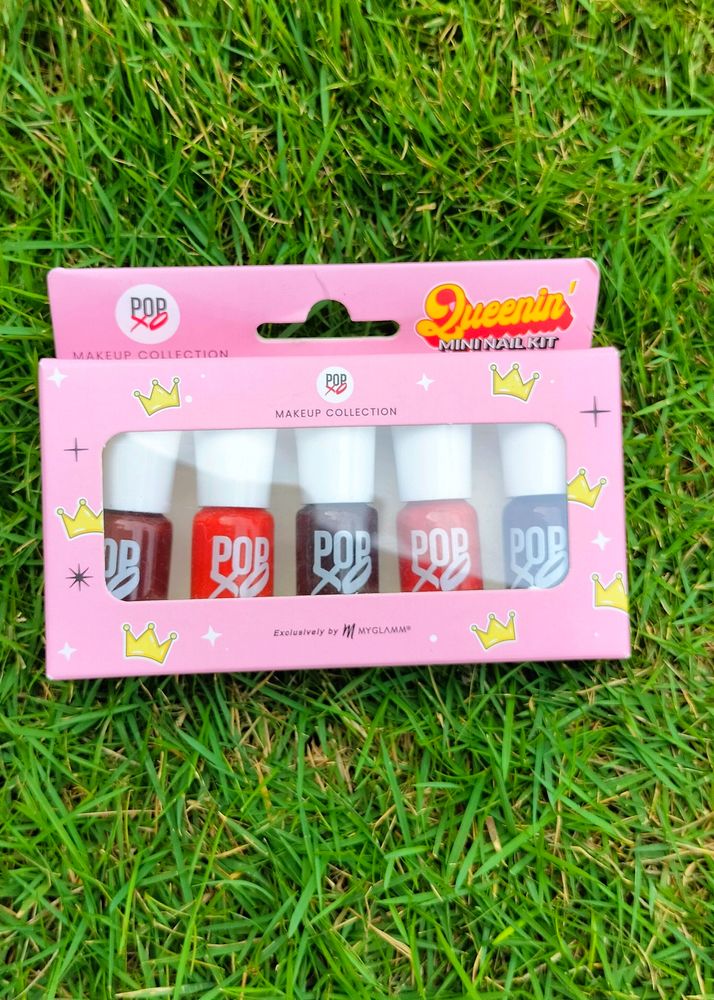 5 Nailpolish Kit _Queening