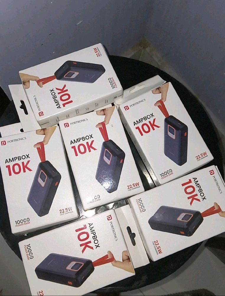 6 Pack PORTRONICS AMPBOX 10K