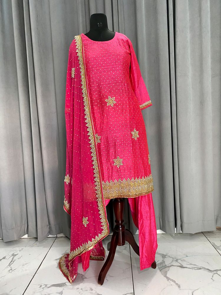 Ethnic Kurta &Salwar With Dupatta