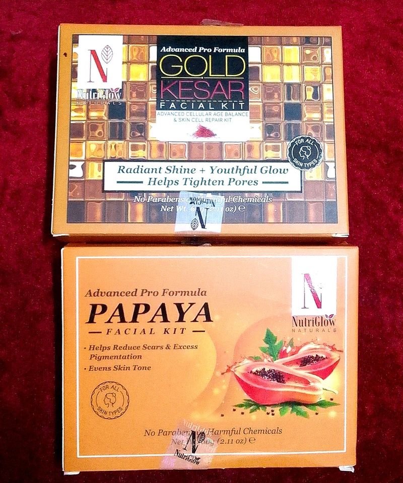 NUTRI GLOW FACIAL KIT(FREE SHEA BUTTER SOAP Rs125)