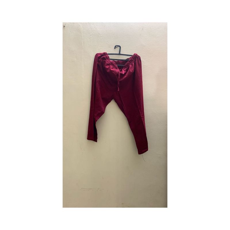 Maroon Knee Pant