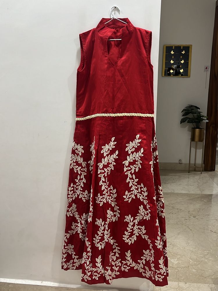 Beautiful New Ethicnic Partywear Gown For Bust 30