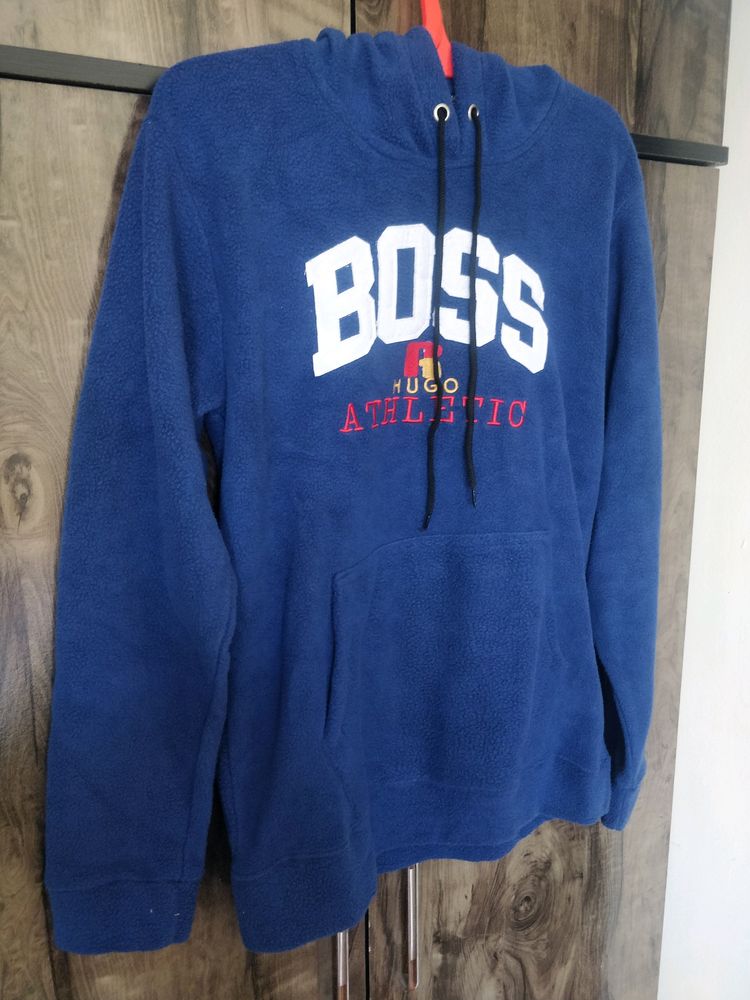 Blue Hoodie Size L