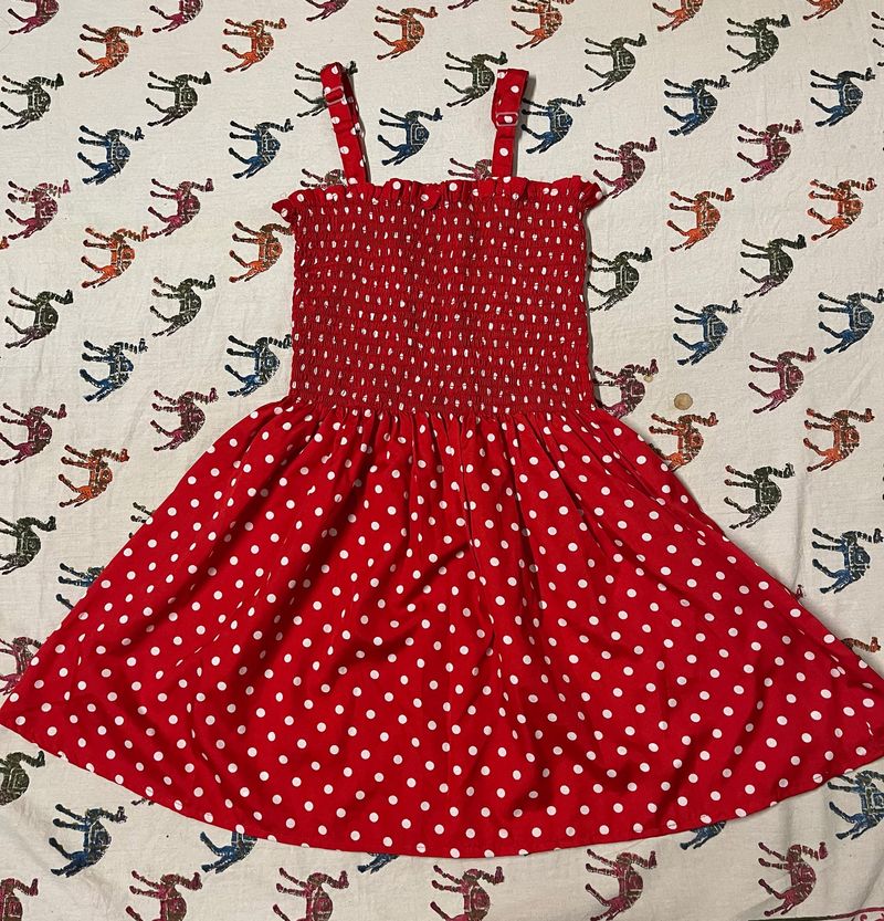 Red Polka Dot Dress