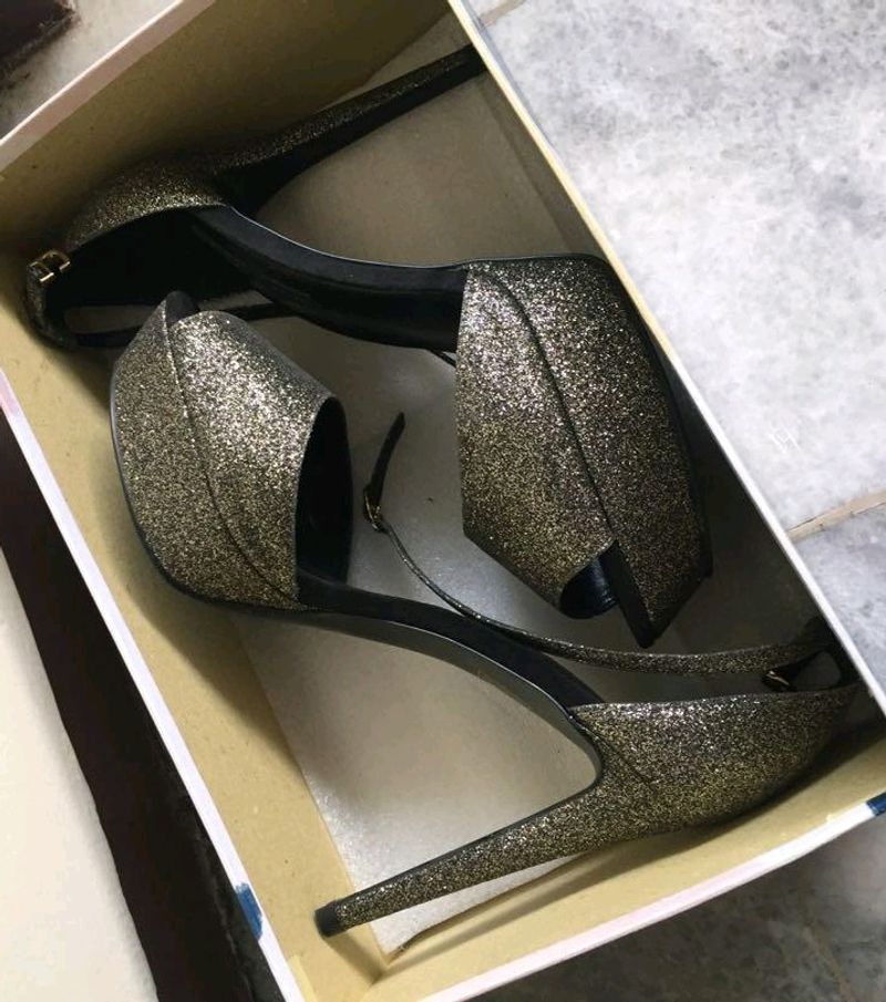 Charles & Keith Glitter Heels