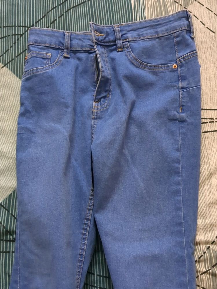 Mid Waist Jeans