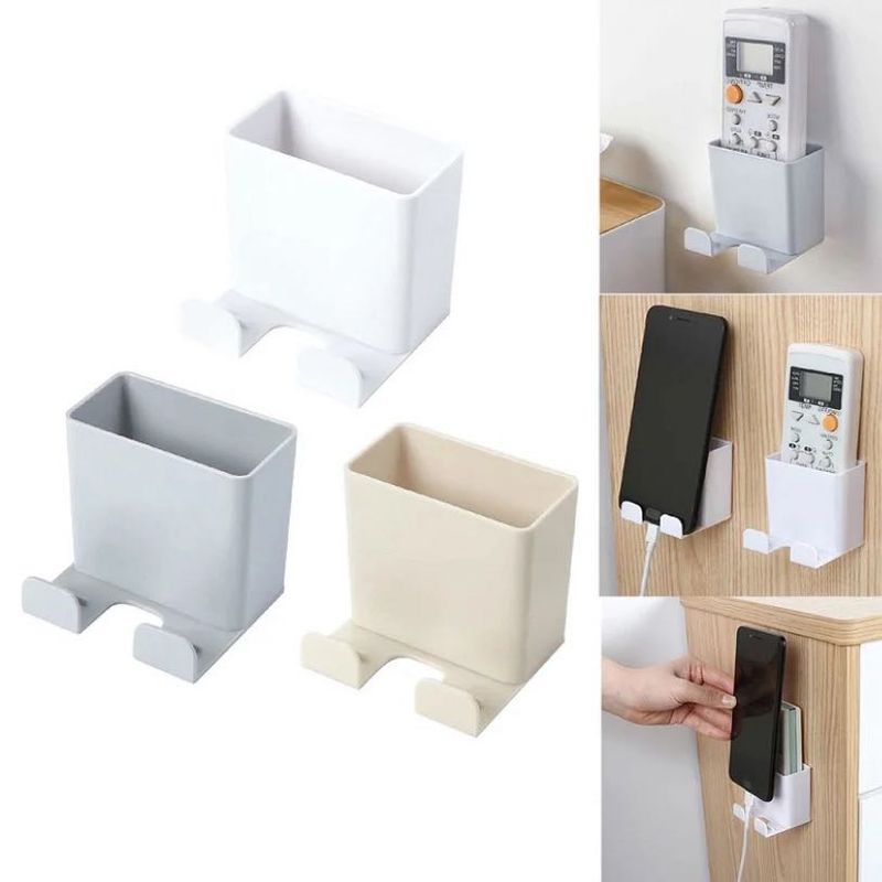 Wall Mountable Remote & Mobile Holder