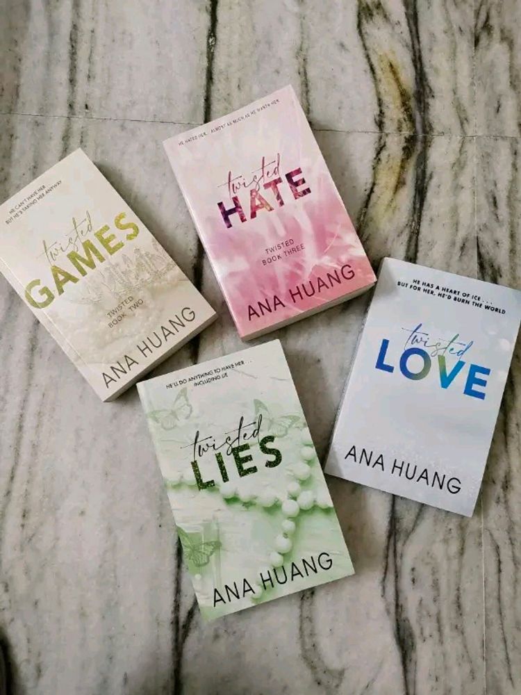 Twisted series,  Love + Hate + Game + Lies  by Ana