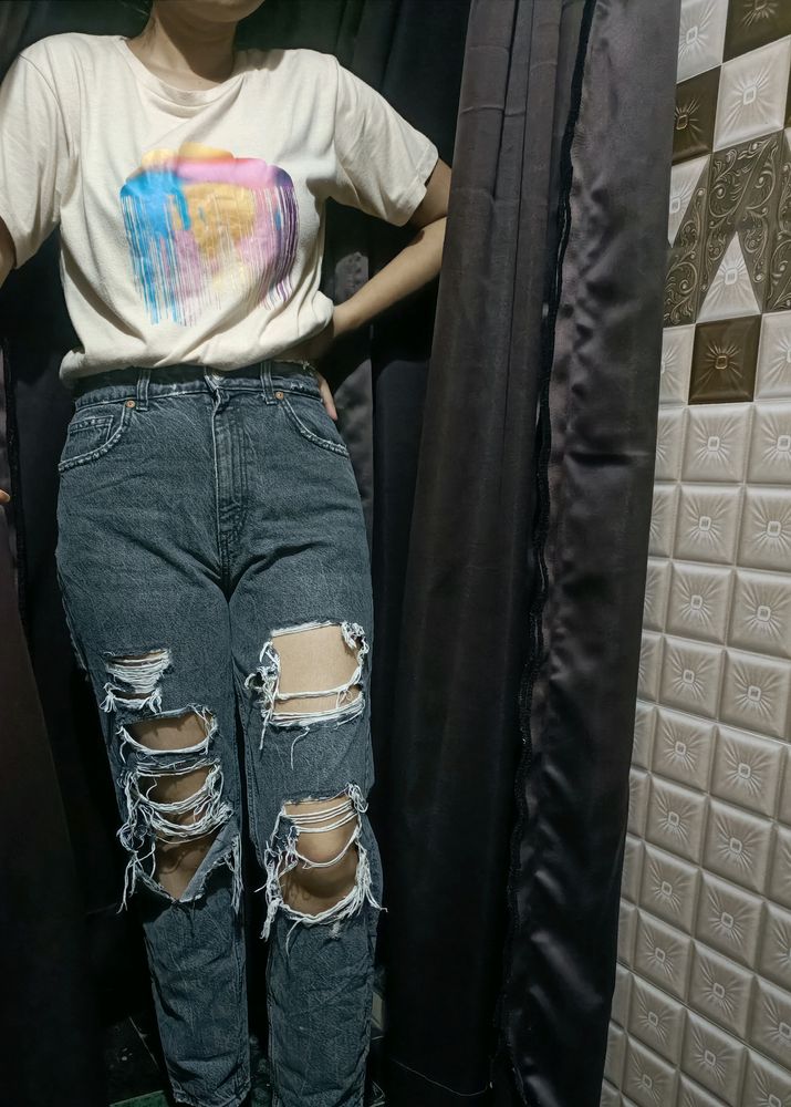 Zara Ripped Jeans