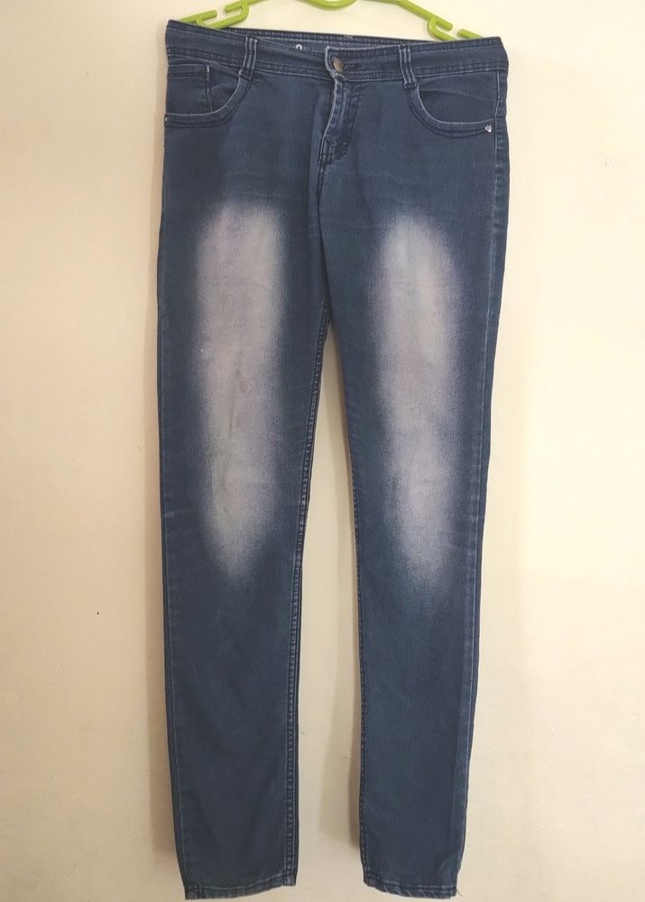 Blue Skinny Fit Pant (Women's)