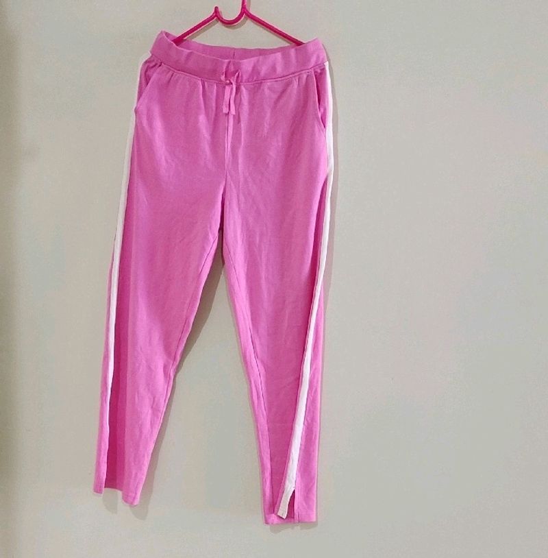 Pink Track Pants