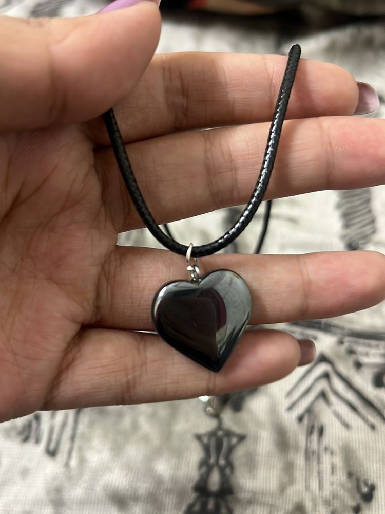 Y2K Heart Necklace