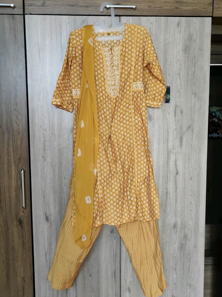 Three Piece Kurta Set