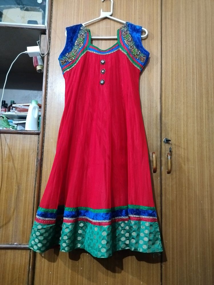 Net Anarkali Frock