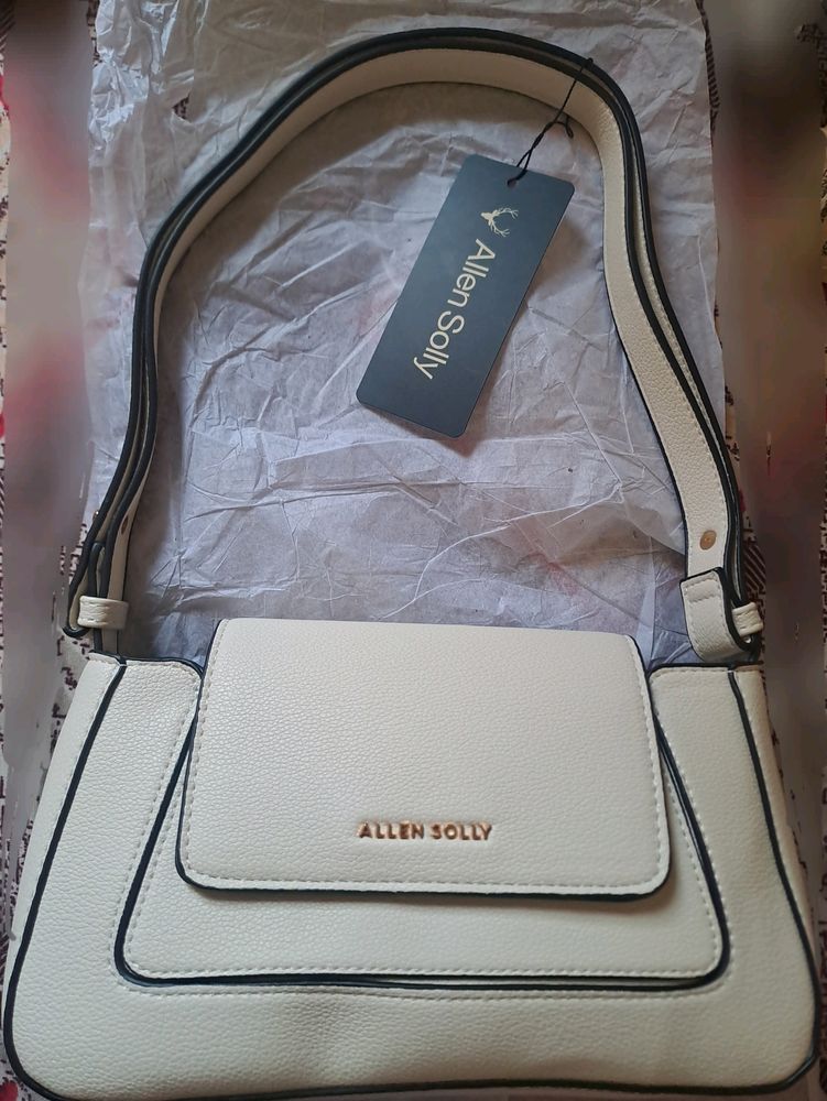 Allen Solly White Shoulder Bag(brand New)