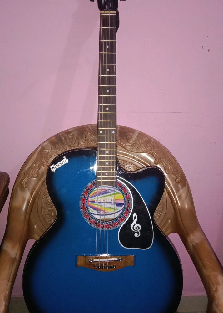 Guitar with Bag, Strings and 2 Picks