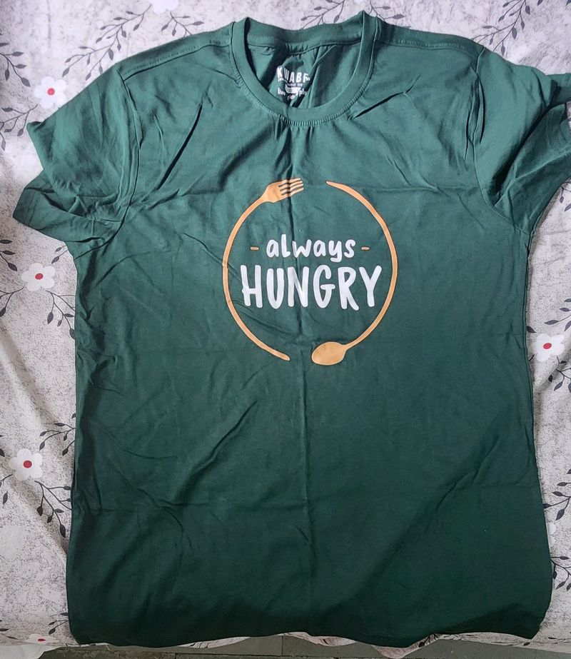 Always Hungry Tshirt Green