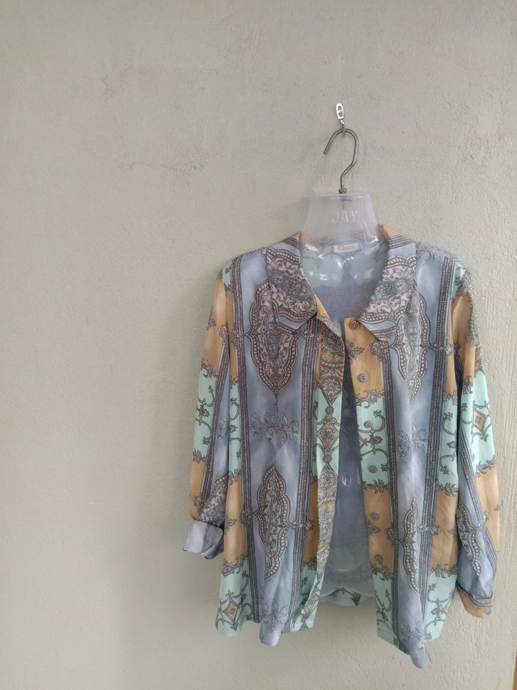 Vintage Print Shirt