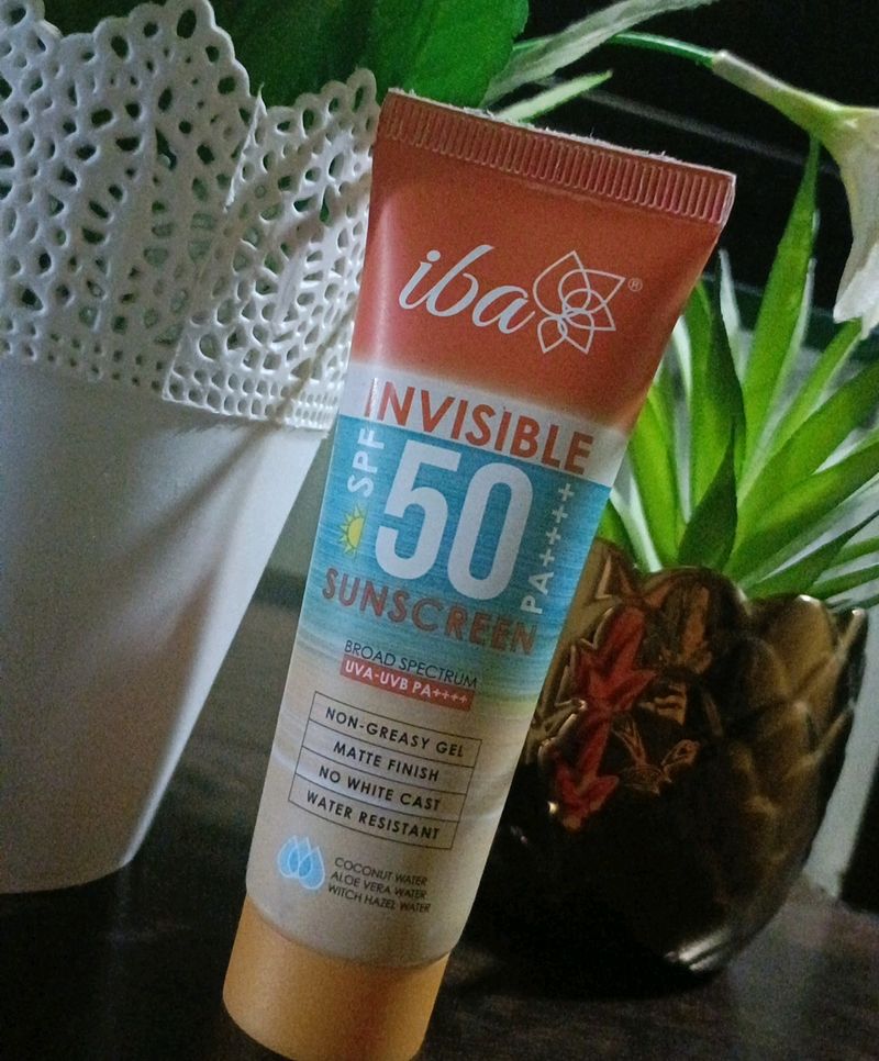 Iba Invisible SPF50 Sunscreen Broad Spectrum