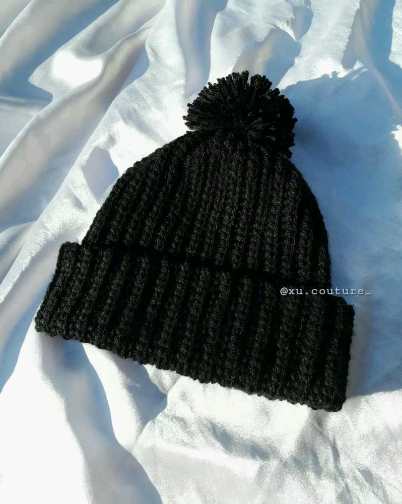 Crochet Beanie With Pom²