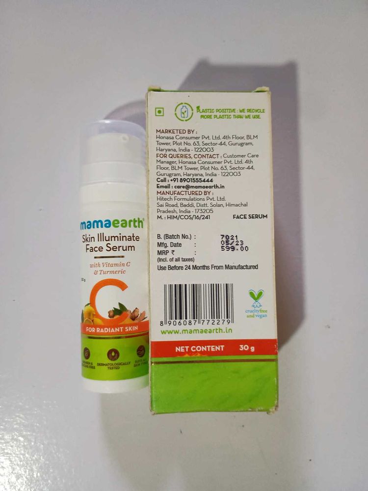 Mamaearth Face Serum