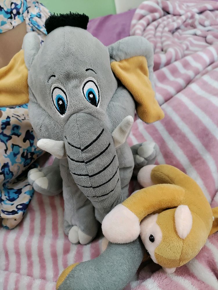 Soft Toy 🐒🐘