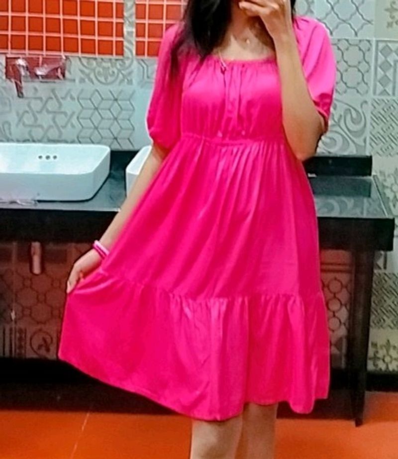 Zudio Pink Dress