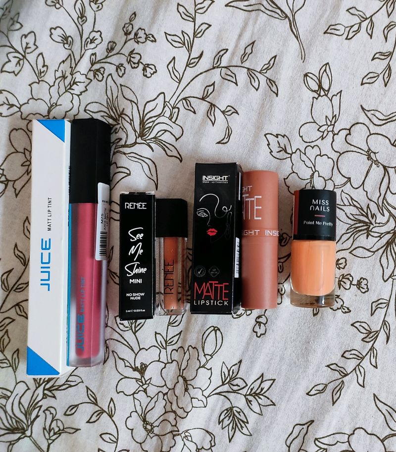 COMBO OF 4 Products ( Nude Shade Lipsticks)