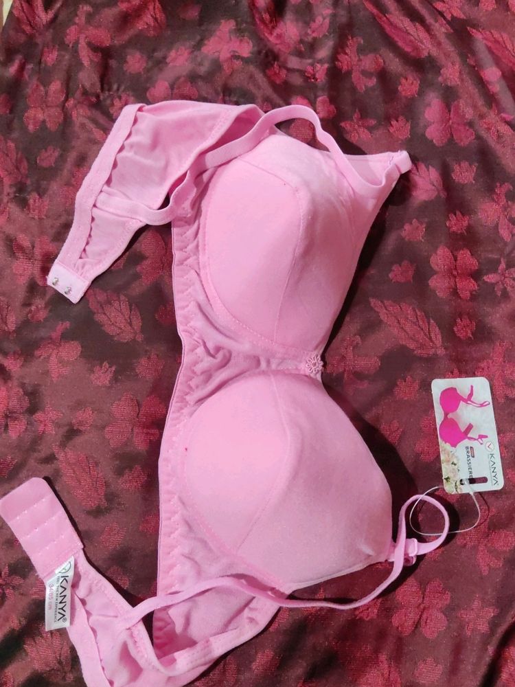 Pink Padded Bra