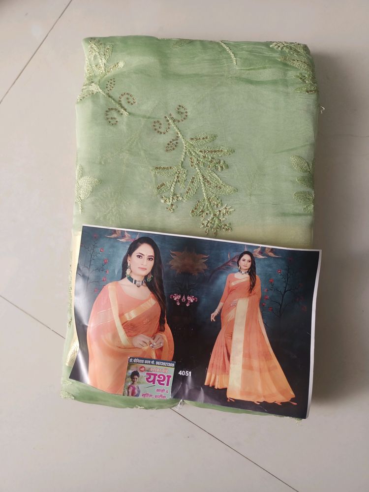 Brand New Organza Saree