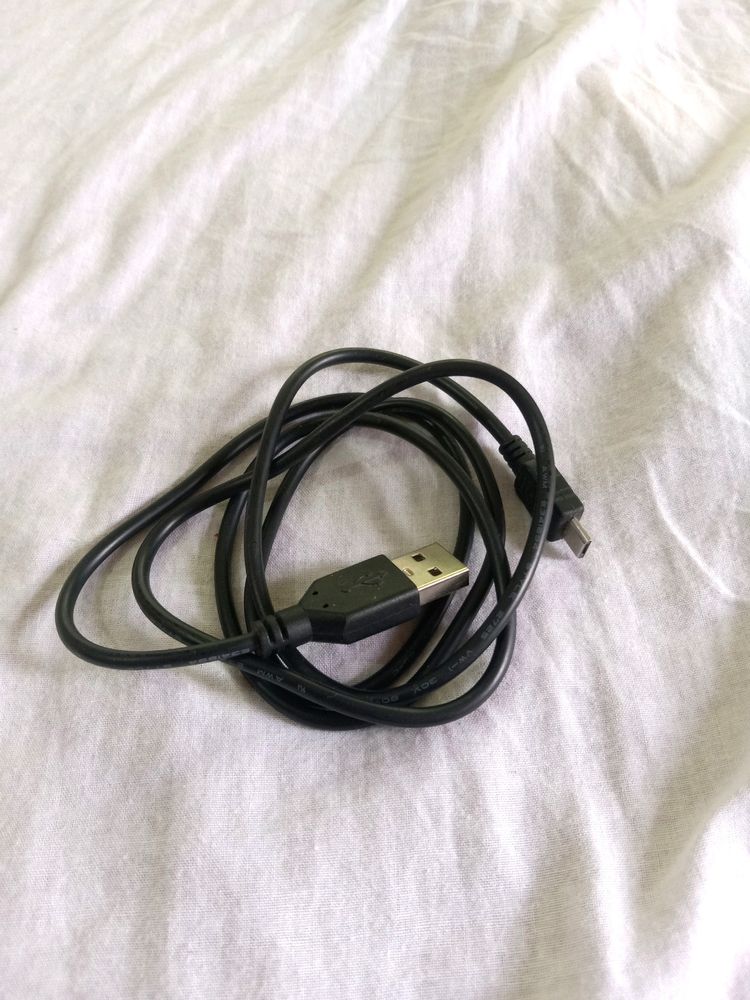 Black Charger Cable