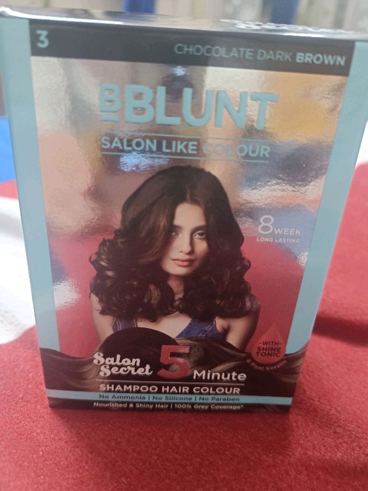 BBLUNT 5MINS SHAMPOO HAIR COLOR