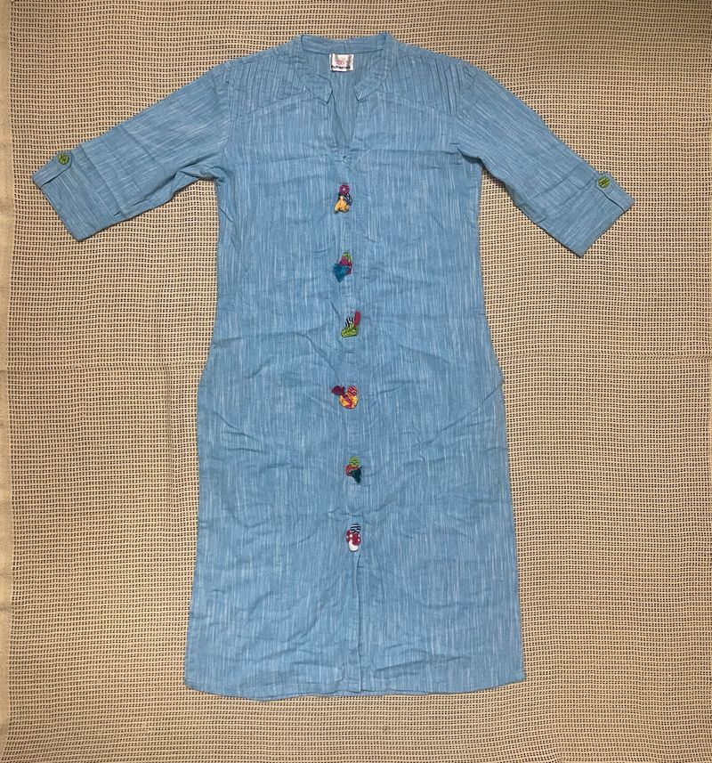 Blue Kurta