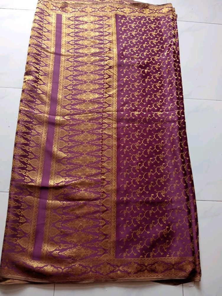 Purple 💜 Saree