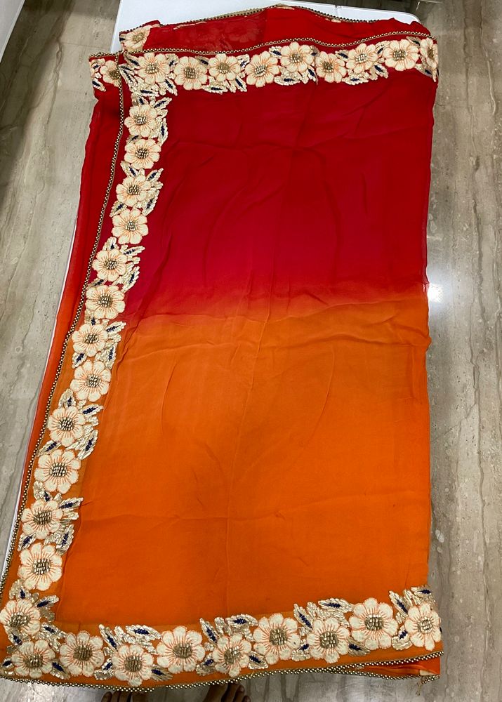 Pure Georgette Saree