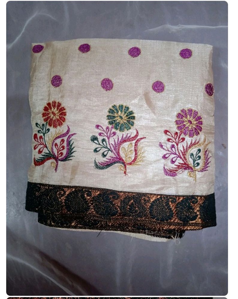 Beautiful Embroidery Saree