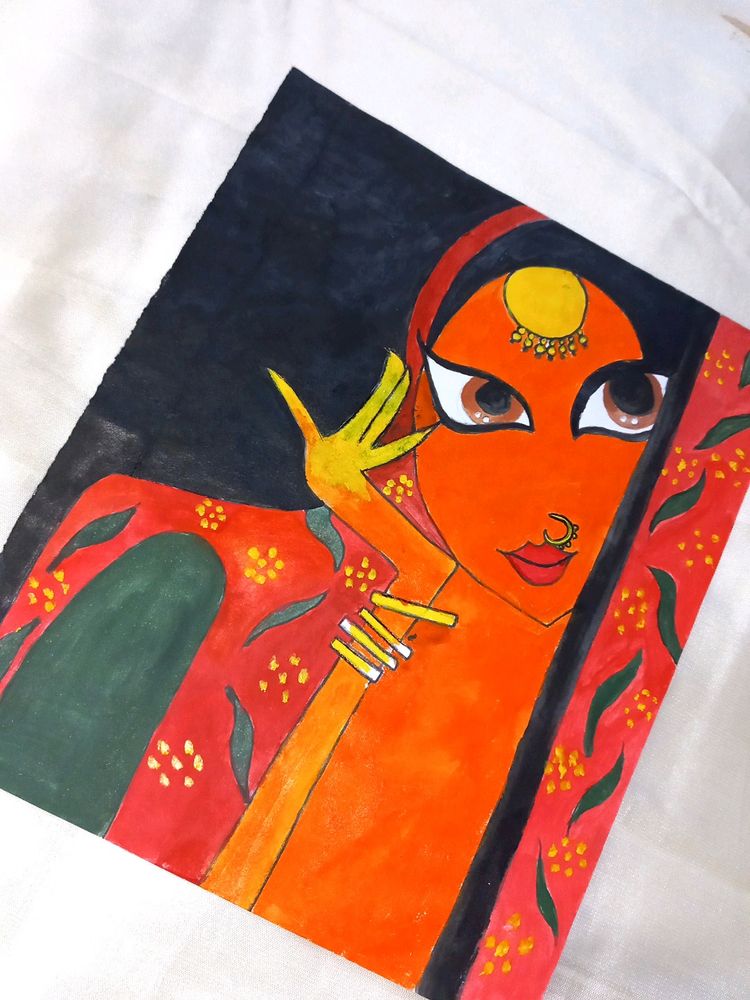 indian art painting 🤌