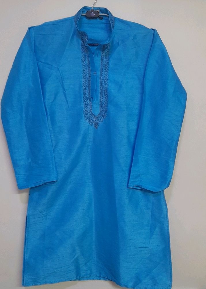 Boy's Blue Kurta