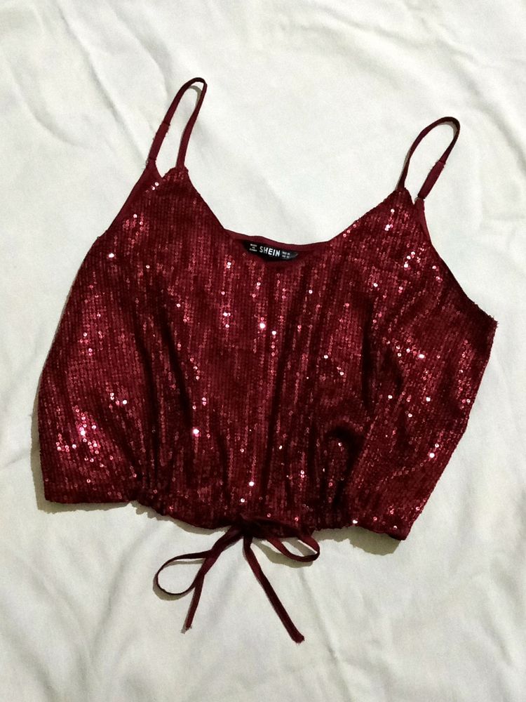 Shein Sequin Cami Top