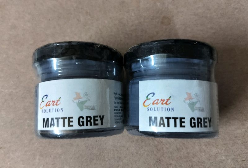 Matte Gray Gel Pigment