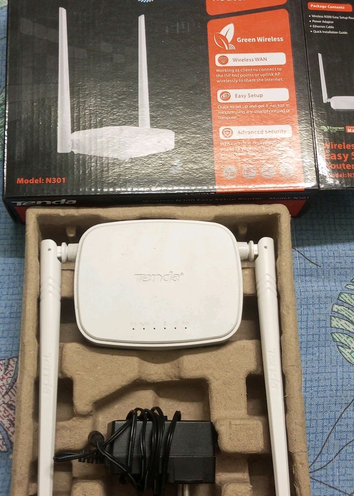 Tenda Wifi Router(Broadband)